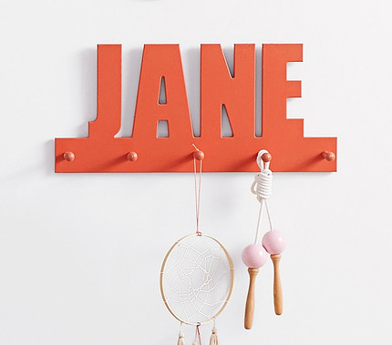 Click for more info about Personalized Name with Pegs