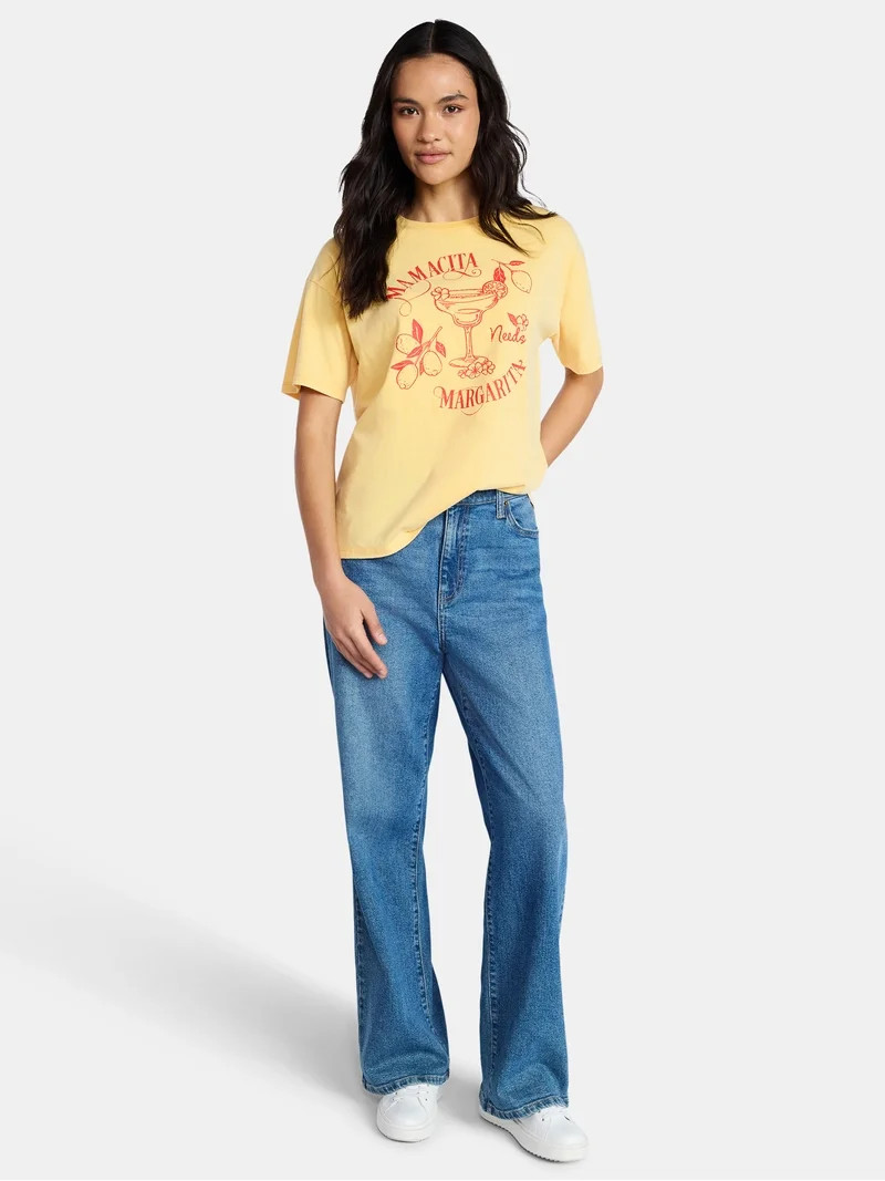 Mother’s Day Women’s Mamacita Marg Cotton Graphic Tee from Way to Celebrate, Sizes S-XXXL | Walmart (US)