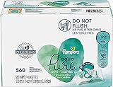 Pampers Aqua Pure Sensitive Baby Wipes 10X Pop-Top 560 Count | Amazon (US)