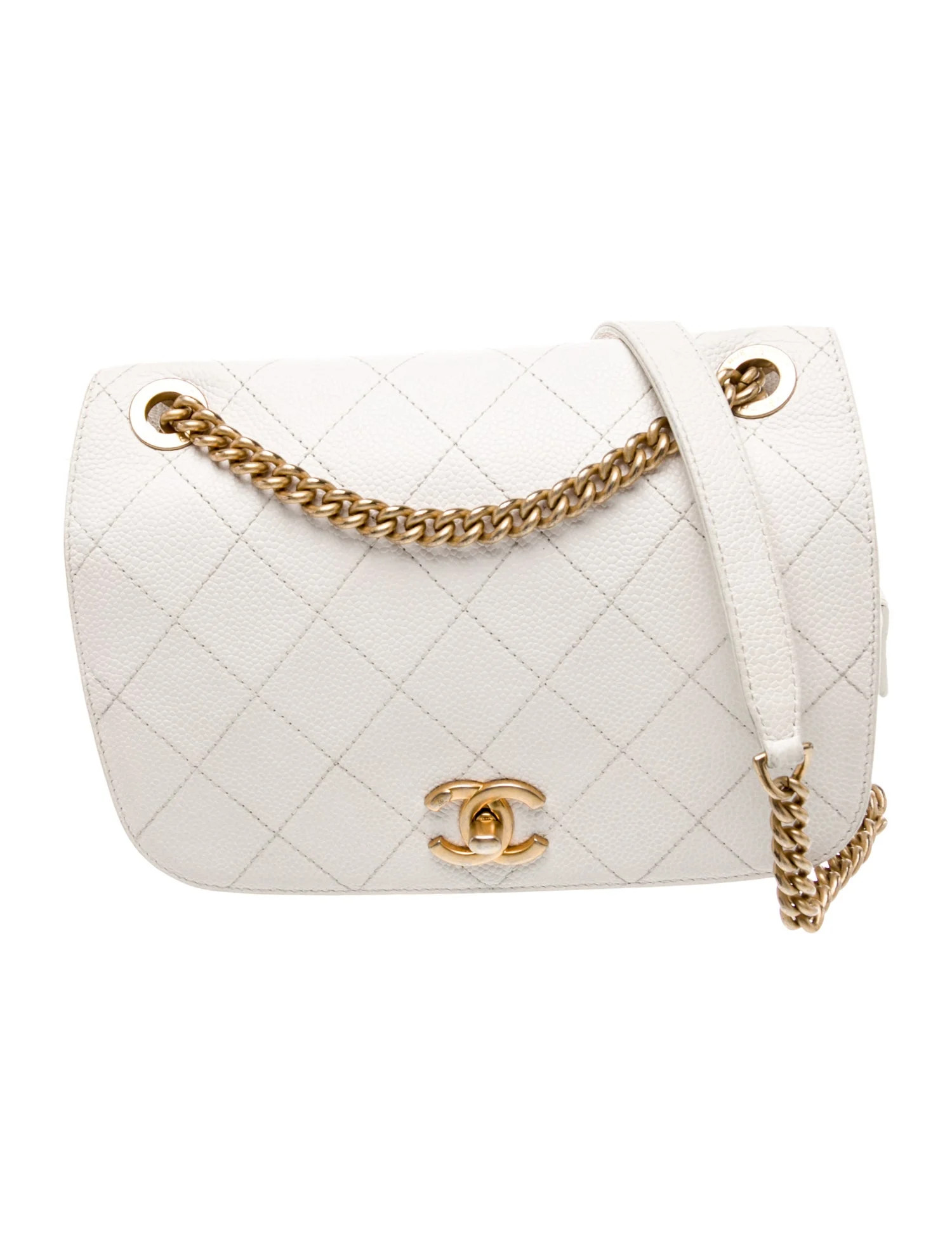 Quilted CC Flap Bag | The RealReal