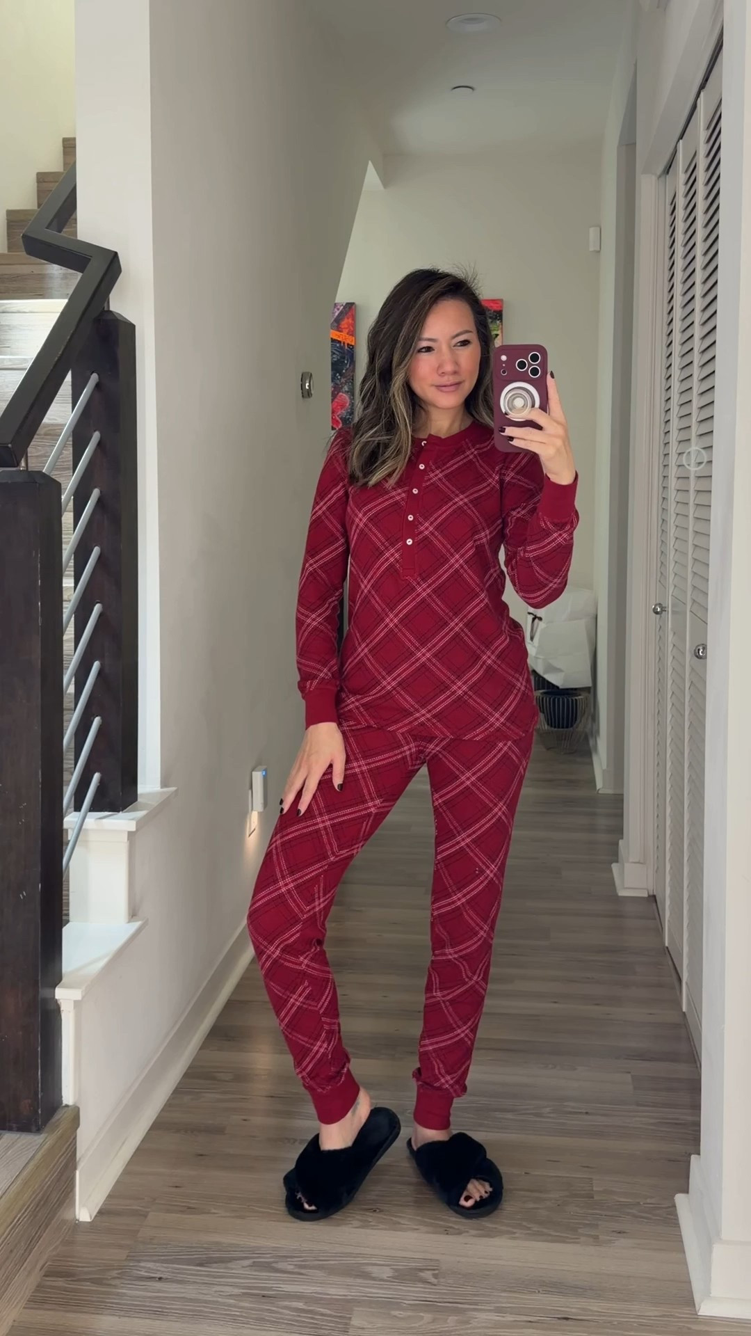 Holiday matching pajamas ♥️ This long thermal matching pajamas set is so soft and cozy. Would make a cozy gift for your bestie, sister for the holiday season. It’s on major sale right now for $30! 

Matching pajamas, gift guide for her, The Stylizt 


#LTKFindsUnder50 #LTKGiftGuide #LTKHoliday