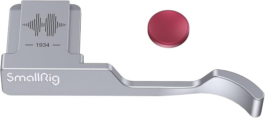 SMALLRIG 4566 Poign\u00e9e de pouce avec couvre-griffe pour FUJIFILM X100VI / X100V Argent\u00e9 ... | Amazon (CA)