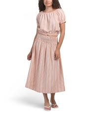 seersucker top and skirt collection | TJ Maxx