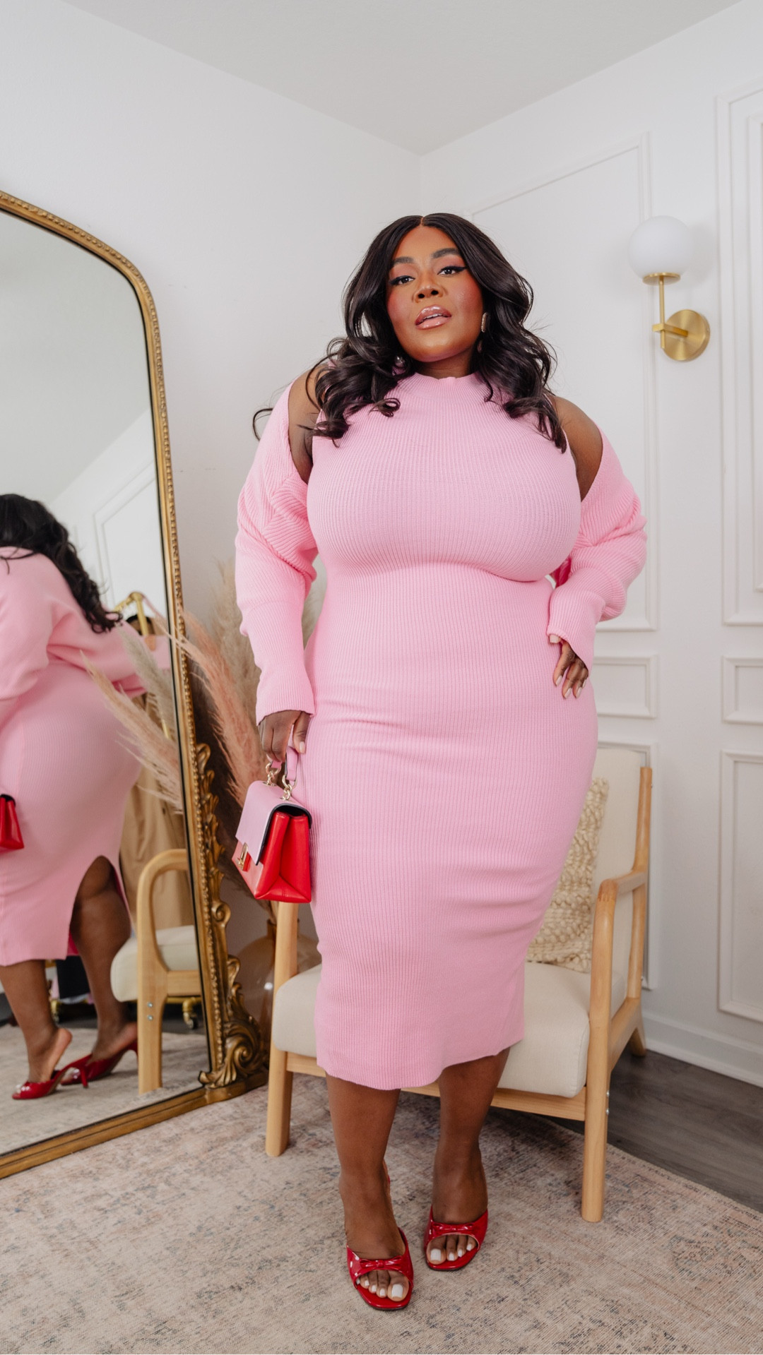 pink and red dresses under $50 - giving candy hearts  

Size XL

#LTKPlusSize #LTKSaleAlert