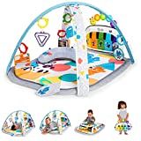 Baby Einstein 4-in-1 Kickin' Tunes Music and Language Play Gym and Piano Tummy Time Activity Mat | Amazon (US)