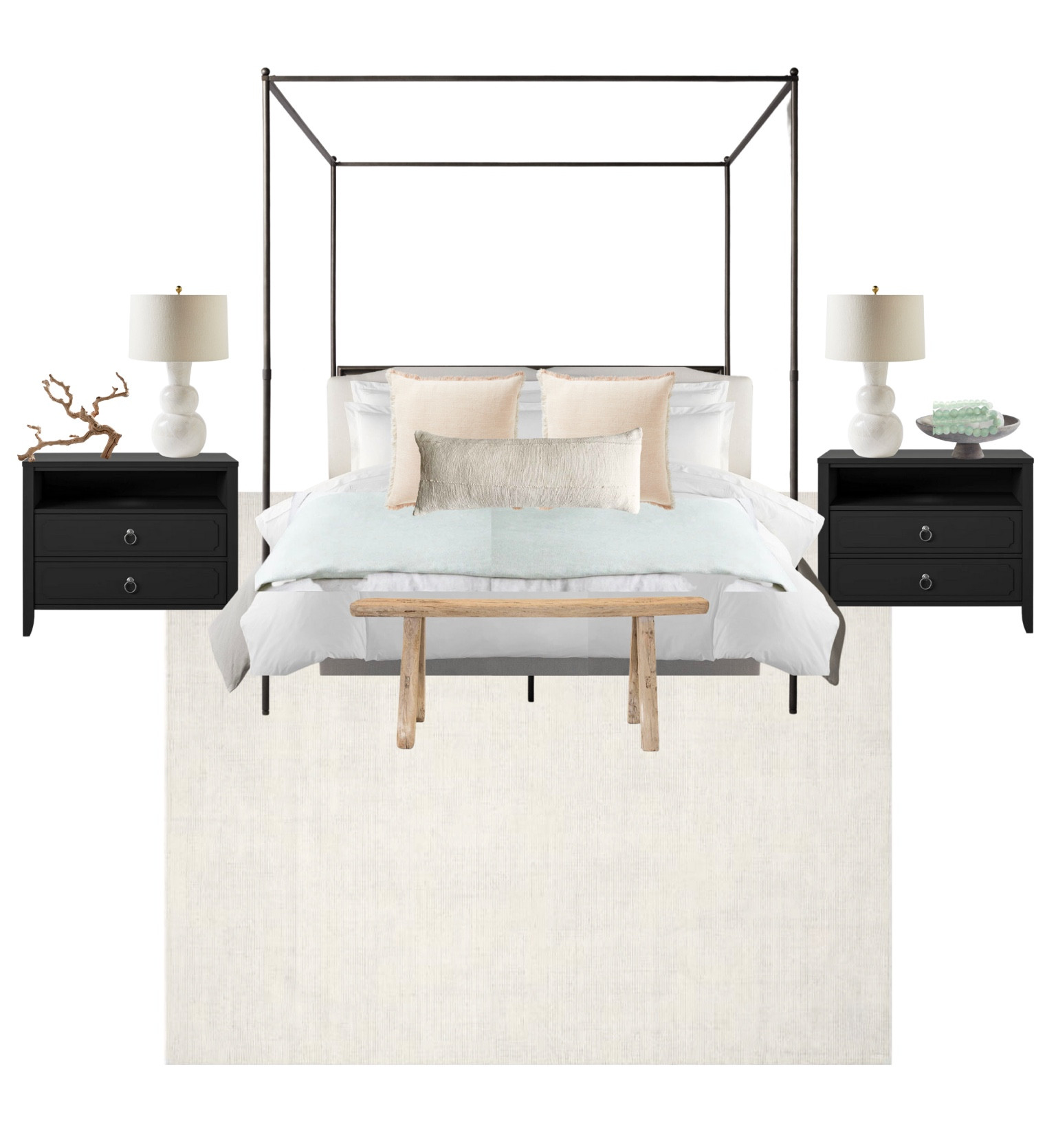 Put together this bedroom mood board for a friend and thought I’d share it with all of you!  She wanted a peaceful space, but wanted to use her existing canopy bed and nightstands. I added soft colors and coastal vibes, because what’s more peaceful than the beach?  The area rug is on sale right now  




Driftwood, Etsy, pottery barn, footed bowl, west elm, are rug, bench seat, bedroom, living room, Home Depot, Serena & Lily, crate and barrel, modern, coastal, 

#LTKhome #LTKFind #LTKsalealert
