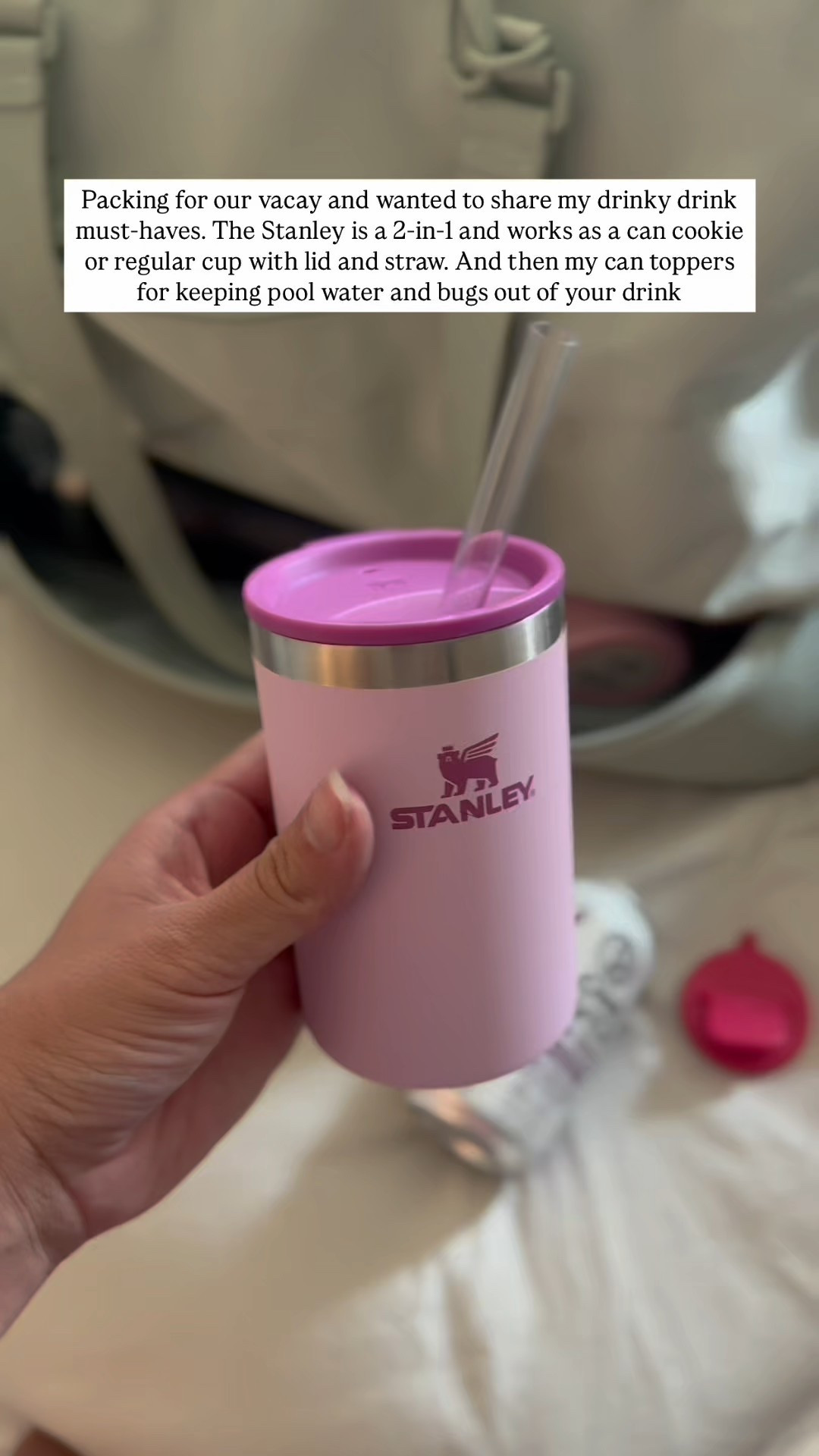 This Insulated coozie that double as a cup with lid and straw and can toppers are must-haves for summer pool-time and vacation 

#LTKSummerEdit #LTKSeasonal #LTKFindsUnder50