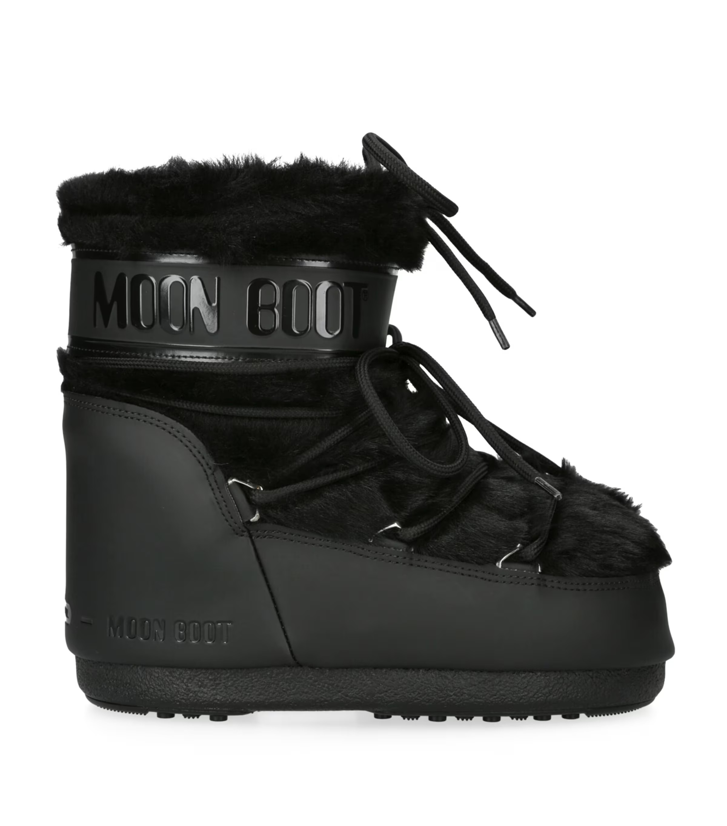 Moon Boot Faux Fur Icon Low Ankle Boots | Harrods (US)