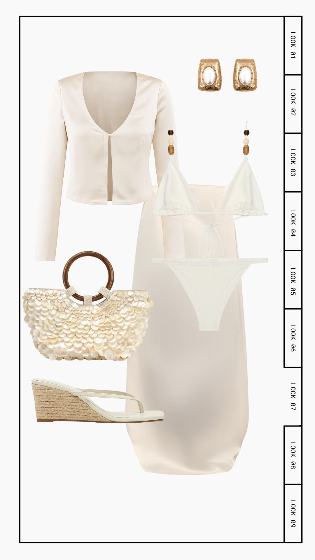 Holiday Faves 📁

Holiday outfit, beach club outfit, summer neutrals, white bikini, shell bag, high street finds 

#LTKsummer #LTKuk