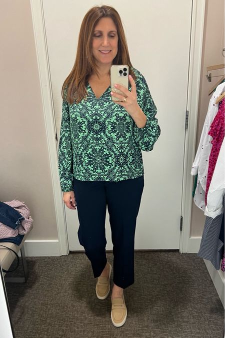 These sales are so good! Get this blouse for $28! 💚

#LTKsalealert #LTKworkwear