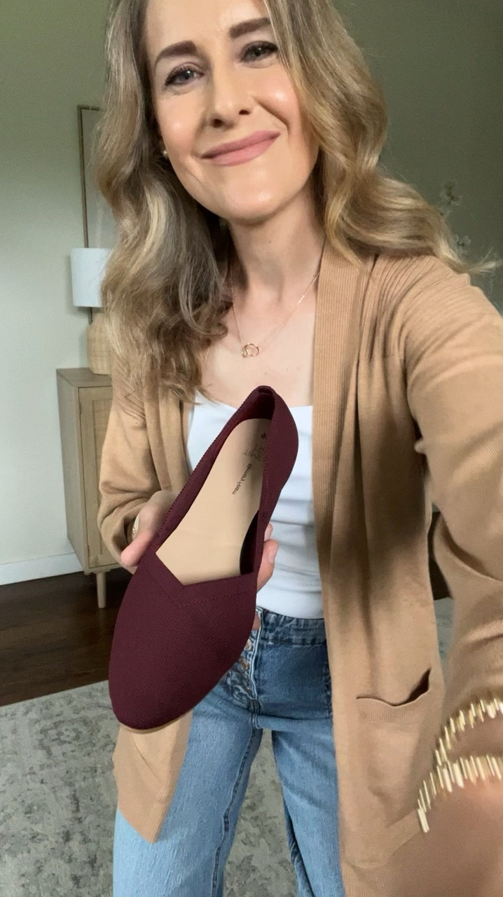 Walmart has Rothy’s lookalikes! Very lightweight flexible and comfortable (not for walking long distances but great for work or everyday). Fit tts. 

#LTKOver40 #LTKShoeCrush #LTKFindsUnder50