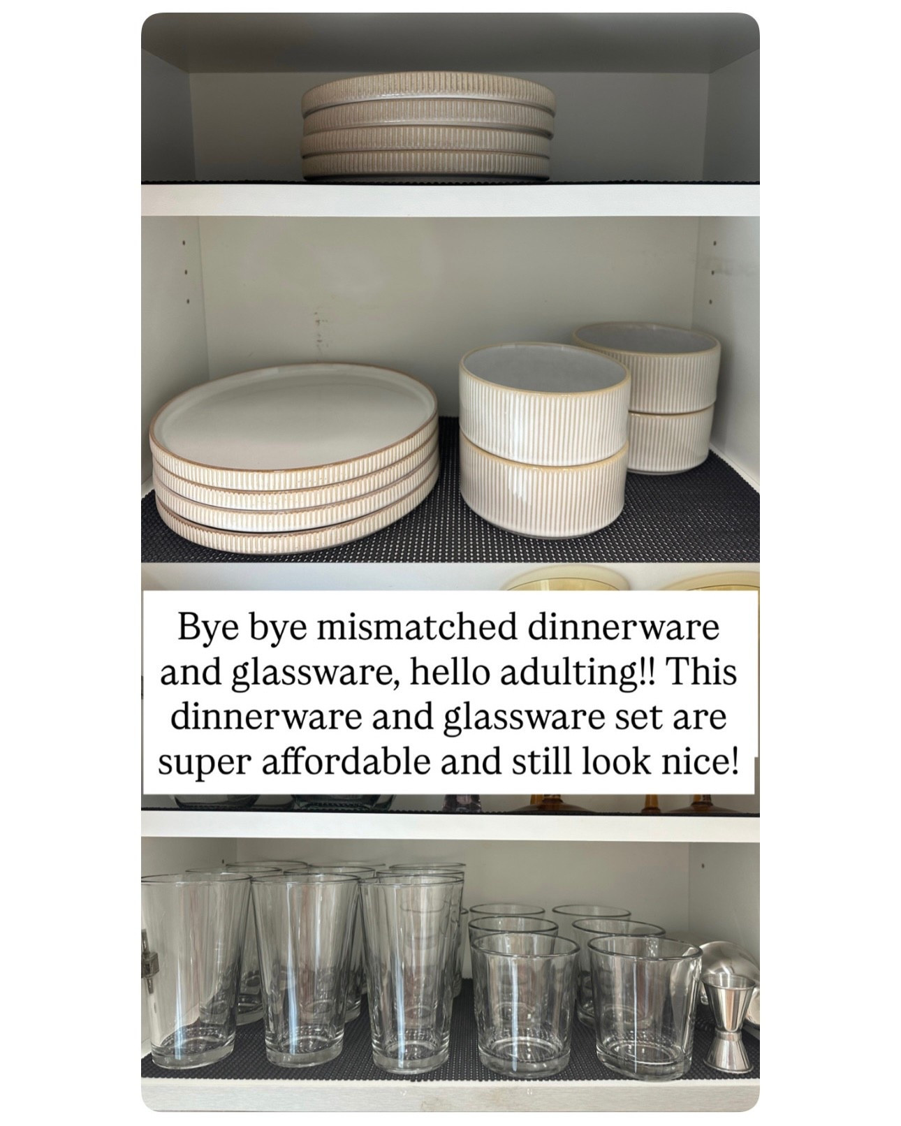 Loving my affordable new dinnerware and glassware! 😍 

#LTKFindsUnder100 #LTKfoodie #LTKHome