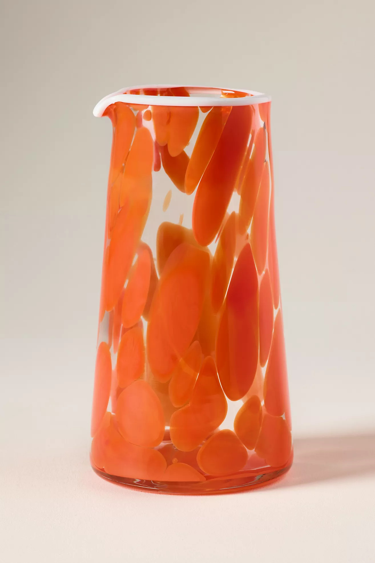Dapple Dot Hand-Blown Carafe | Anthropologie (US)