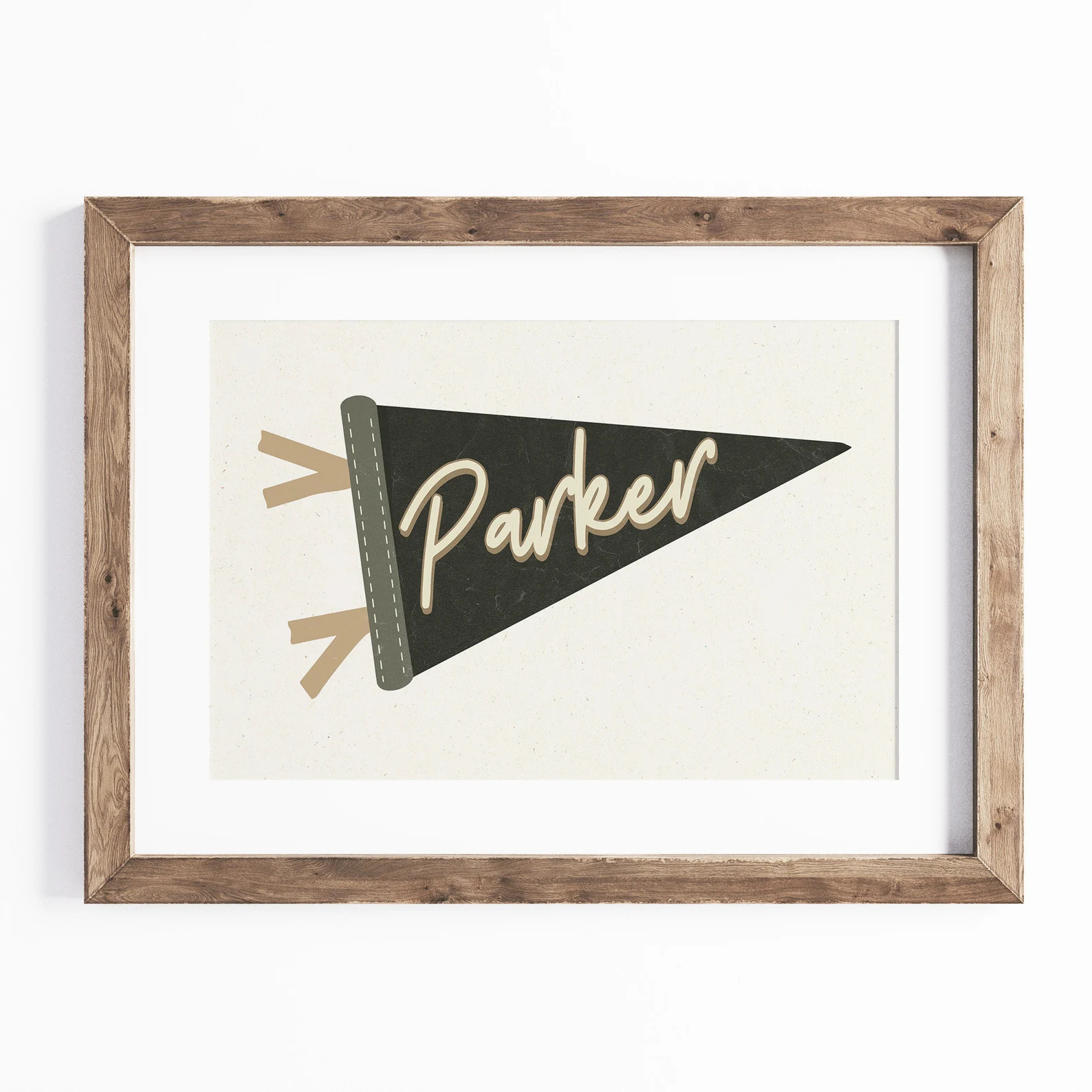 Pennant Flag Printable, Personalized Name Wall Art, Custom Name, Playroom Wall Decor, Kids Wall A... | Etsy (US)