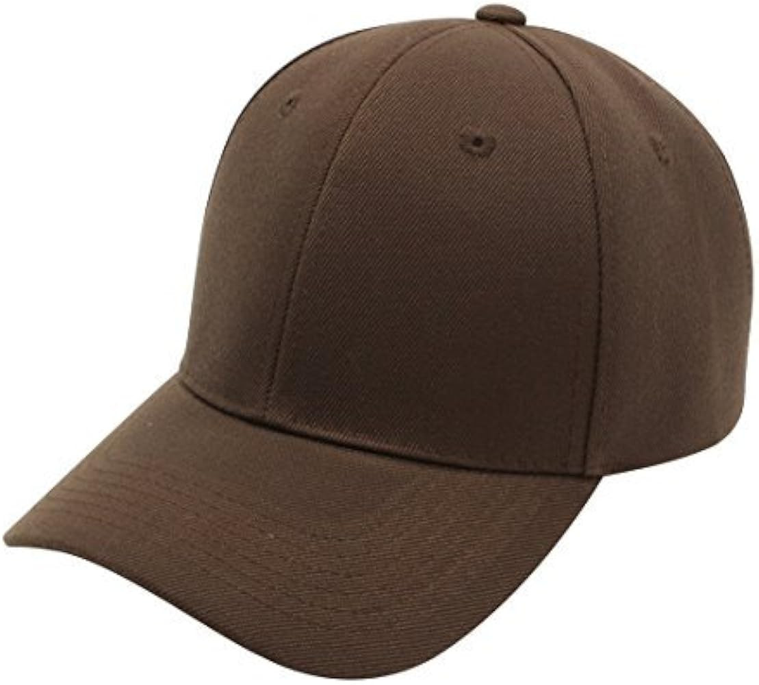 Top Level Baseball Cap Men Women - Classic Adjustable Plain Hat | Amazon (US)