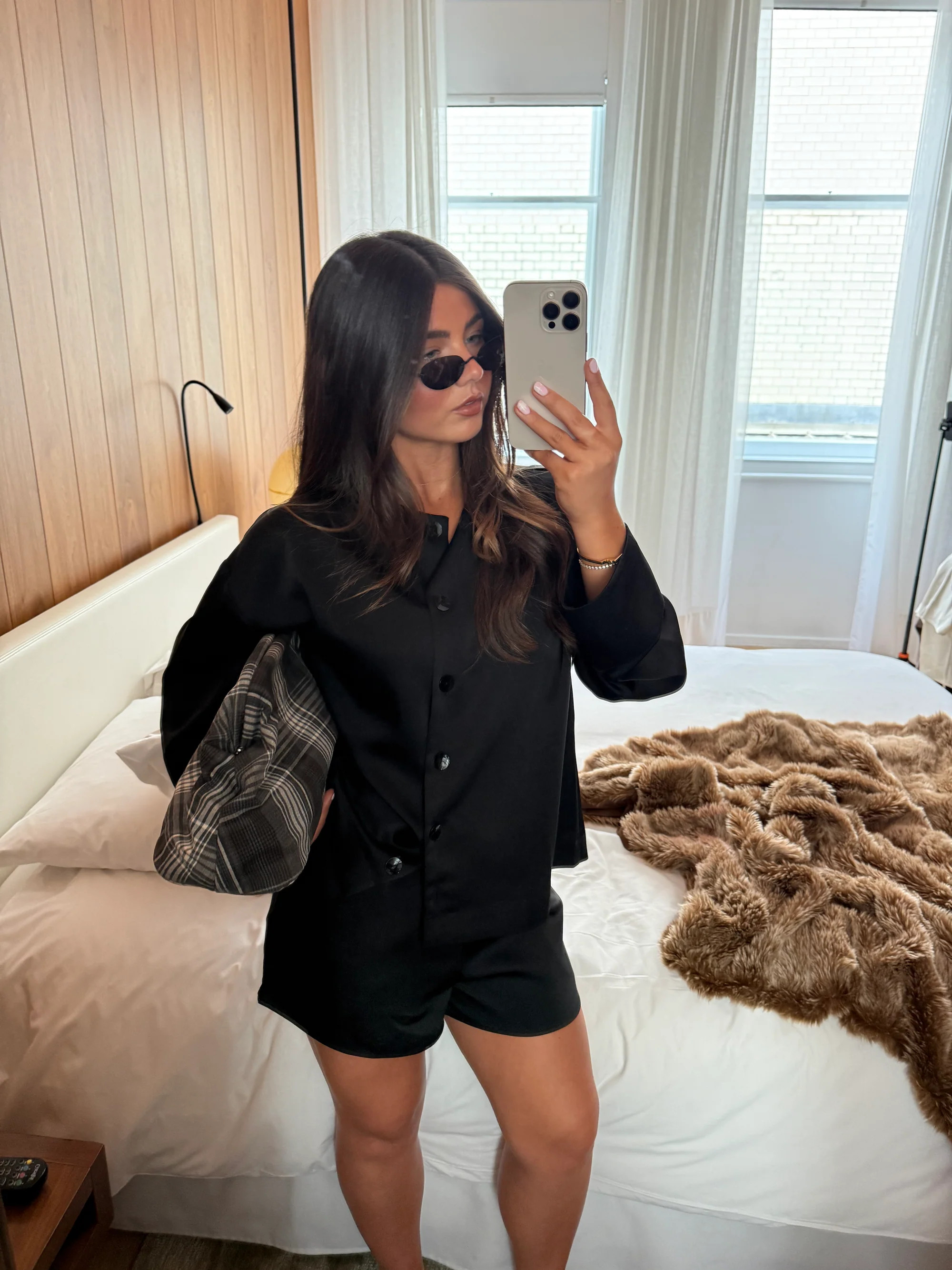 Breya Satin Drawstring Shorts | Pretty Lavish (UK)