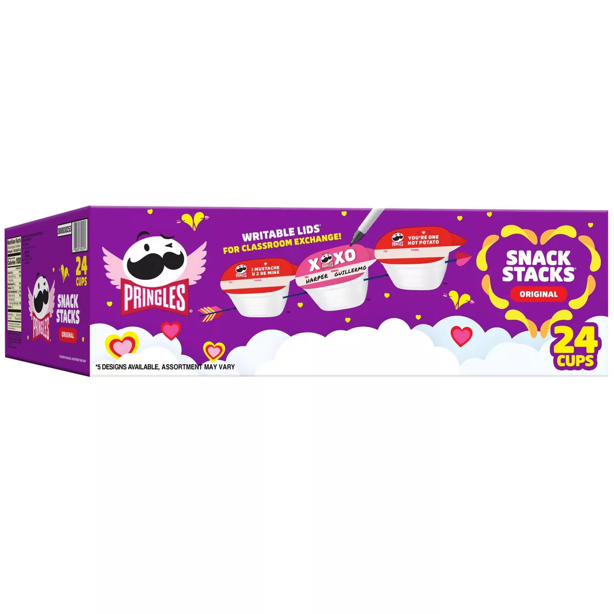 Pringles Valentine's Snack Stacks - 16.08oz/24ct | Target