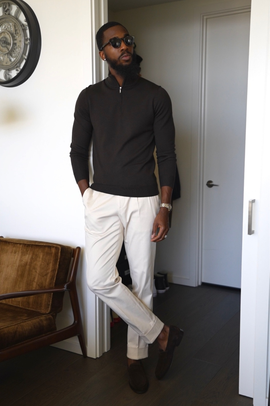 Dapper everyday outfit for the fall season. Pieces from Suit Supply. Links to these or similar down below ⬇️!

#LTKmens