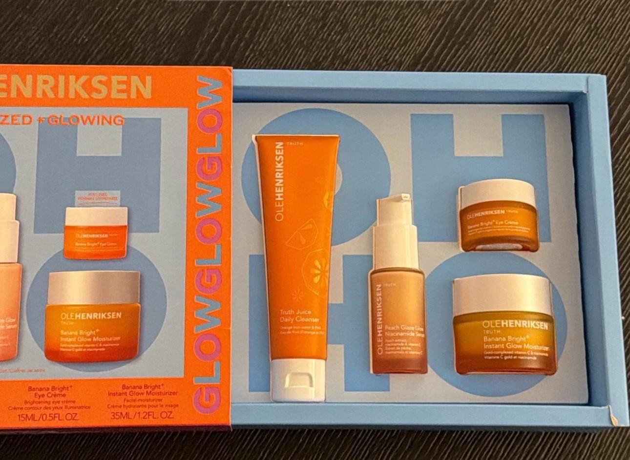 This Ole Henriksen gift set would make such a lovely Christmas present! 3 out of 4 of the products in this set are full sized!! The full RRP of all these products together  is £98 so this is SUCH a good deal.

If shopping on Look Fantastic use my code PERRIE as it takes the price down to £38!! 🧡🧡

#LTKbeauty #LTKeurope #LTKuk