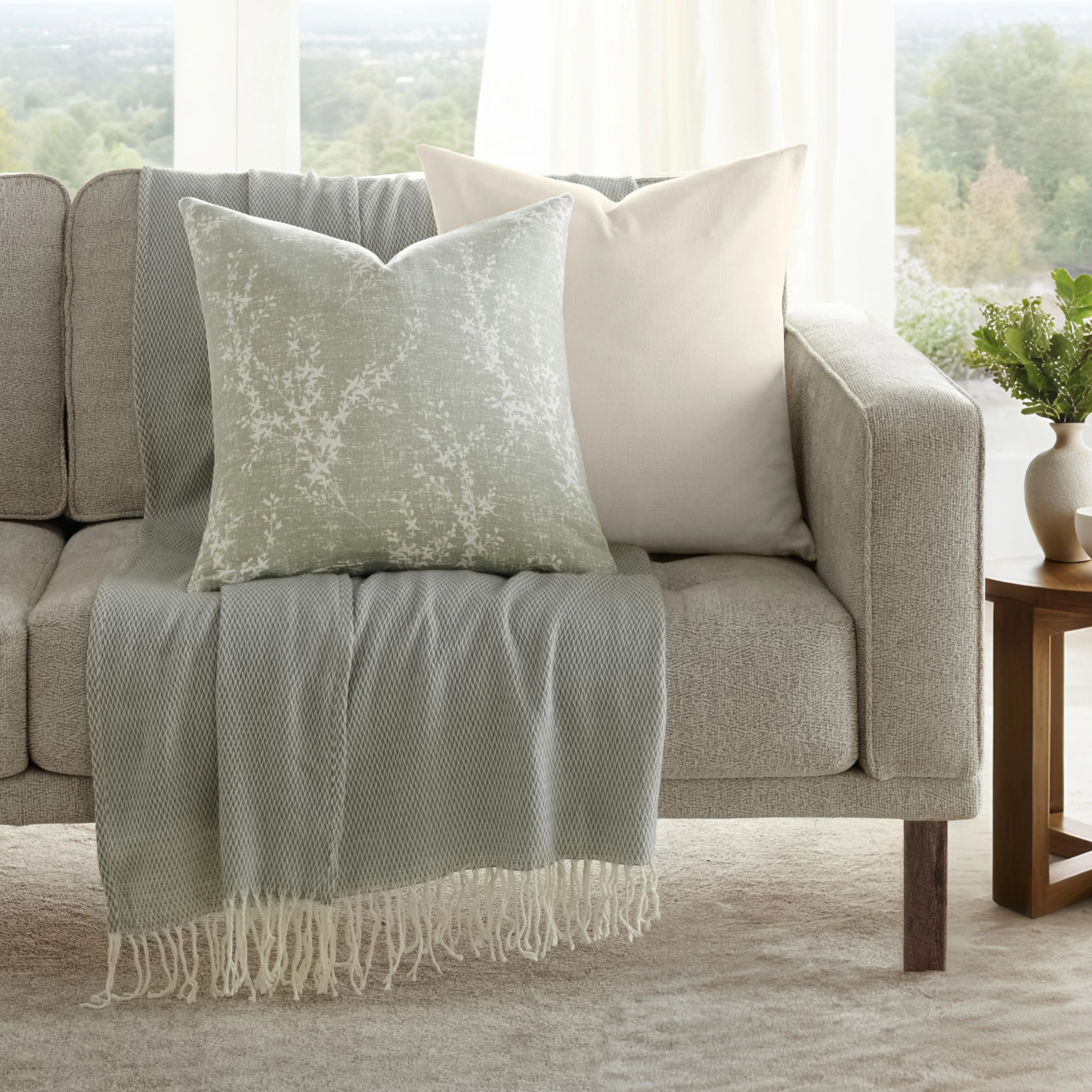 2-Pack Willow D\u00e9cor Throw Pillows | Linens and Hutch
