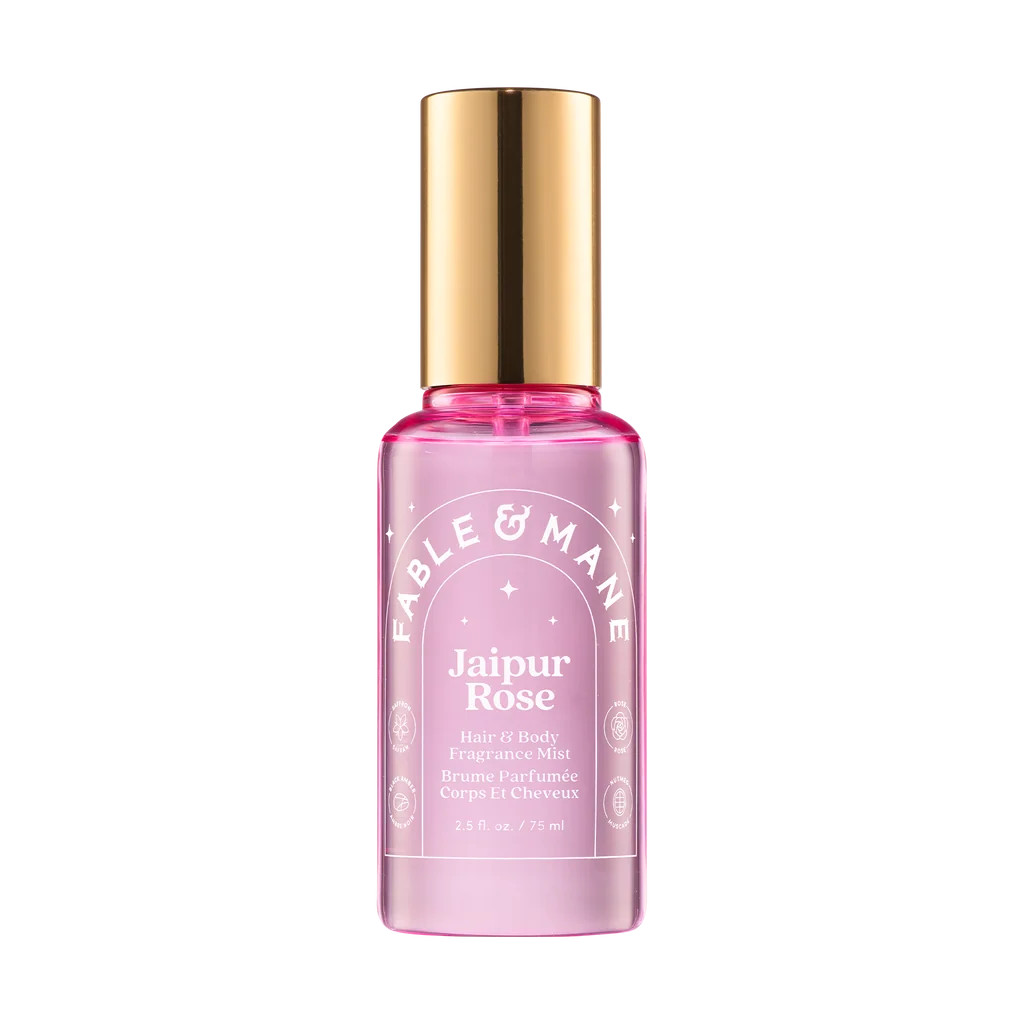 Jaipur Rose Hair & Body Fragrance Mist | Fable & Mane