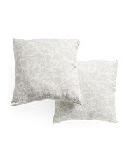 Set Of 2 22x22 Tierra Printed Pillows | Marshalls