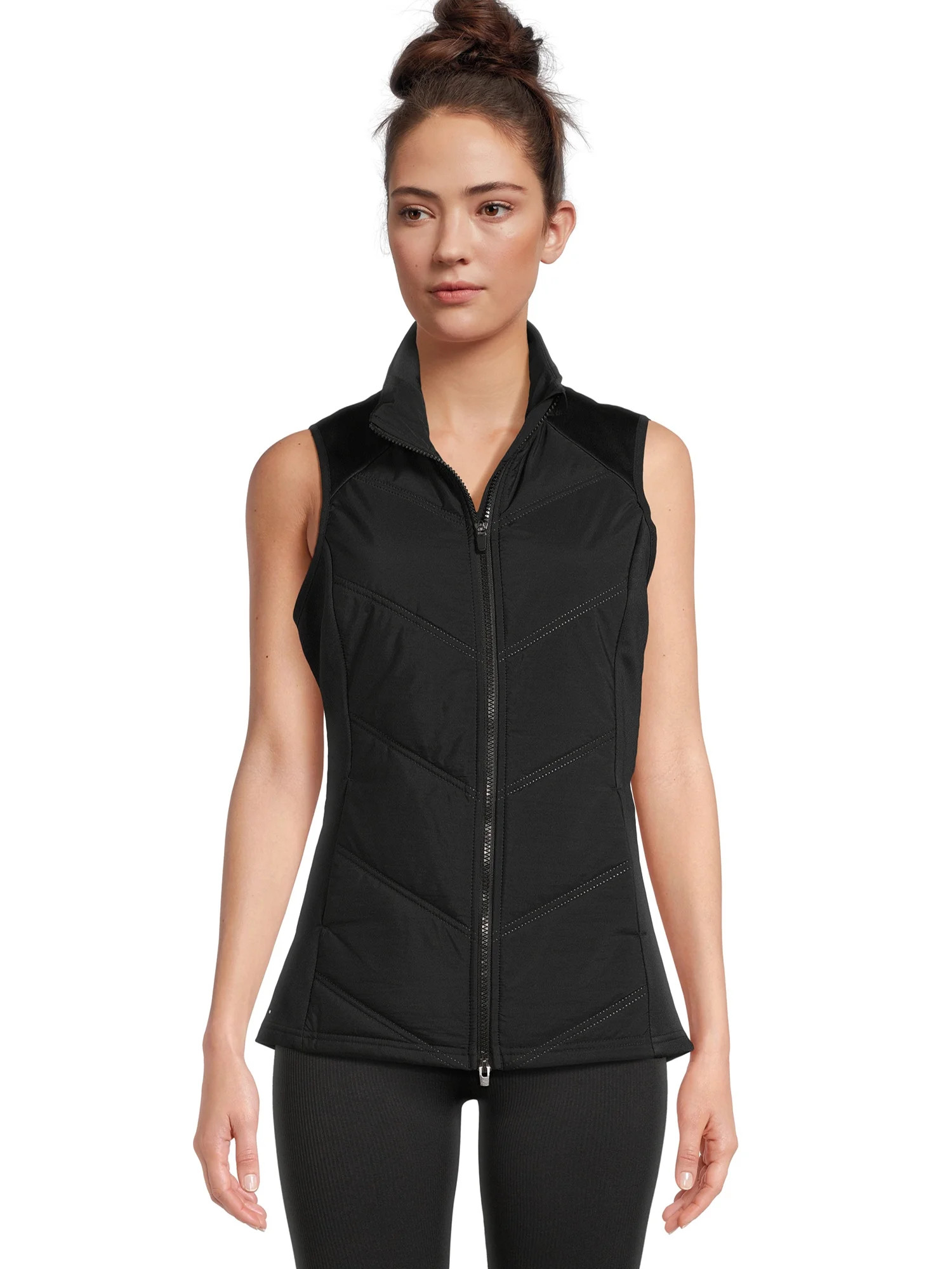 Avia Women’s Quilted Vest with Pockets, Sizes XS-3X | Walmart (US)