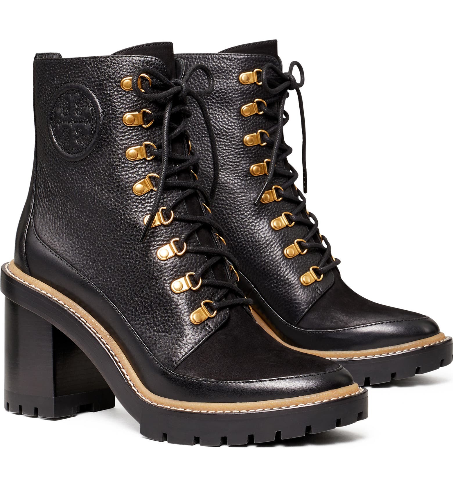 Miller Mixed Materials Lug Sole Boot | Nordstrom