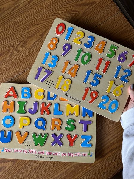 Preschool toddler learning puzzle talking toy activity 