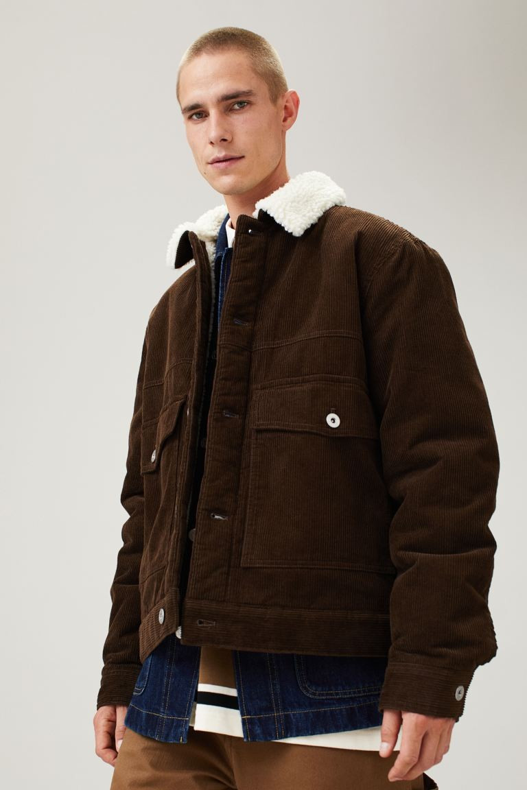 Pile-lined Corduroy Jacket | H&M (US + CA)