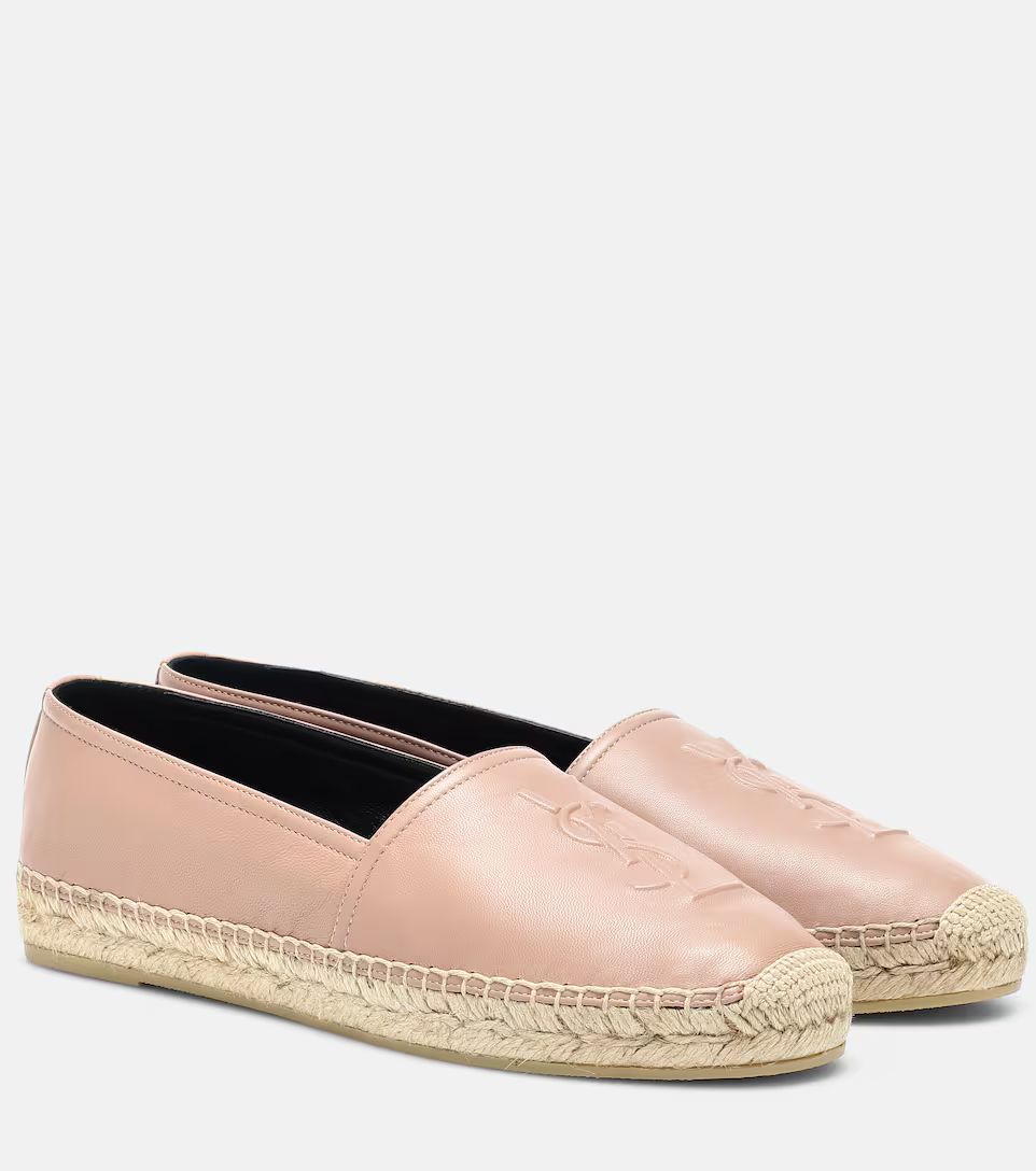 Monogram leather espadrilles | Mytheresa (US/CA)