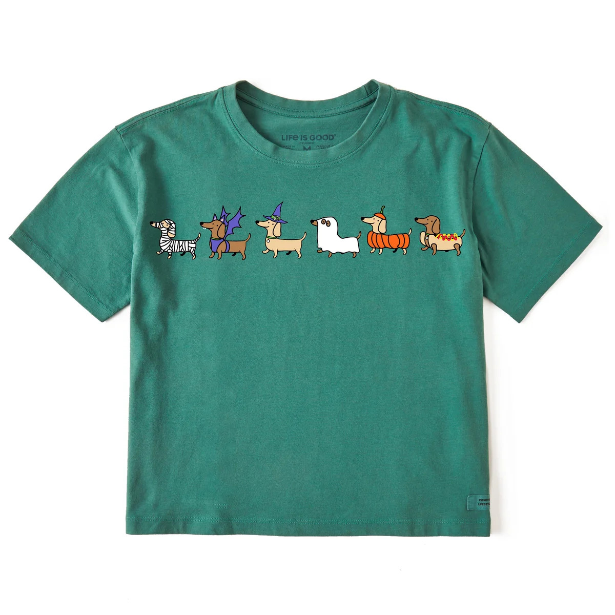 Women's Weenie Costume Parade Short Sleeve Crusher Boxy Tee | Life is Good