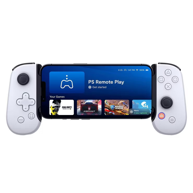 Backbone One iOS Gaming Controller for iPhone - PlayStation Edition - White | Target