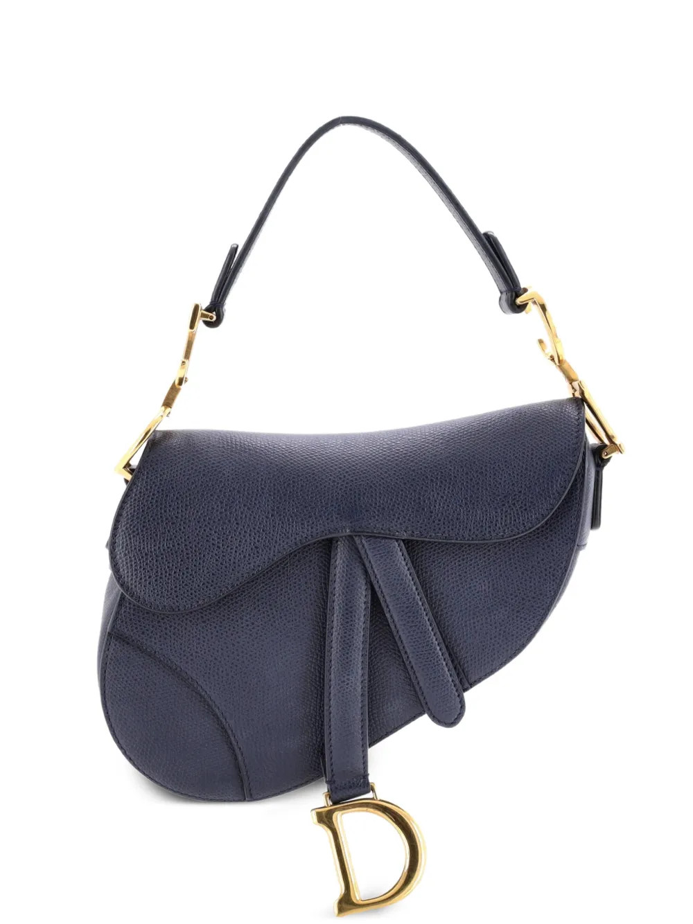 Christian Dior Pre-OwnedSaddle Handbag Leather Mini shoulder bag | Farfetch Global