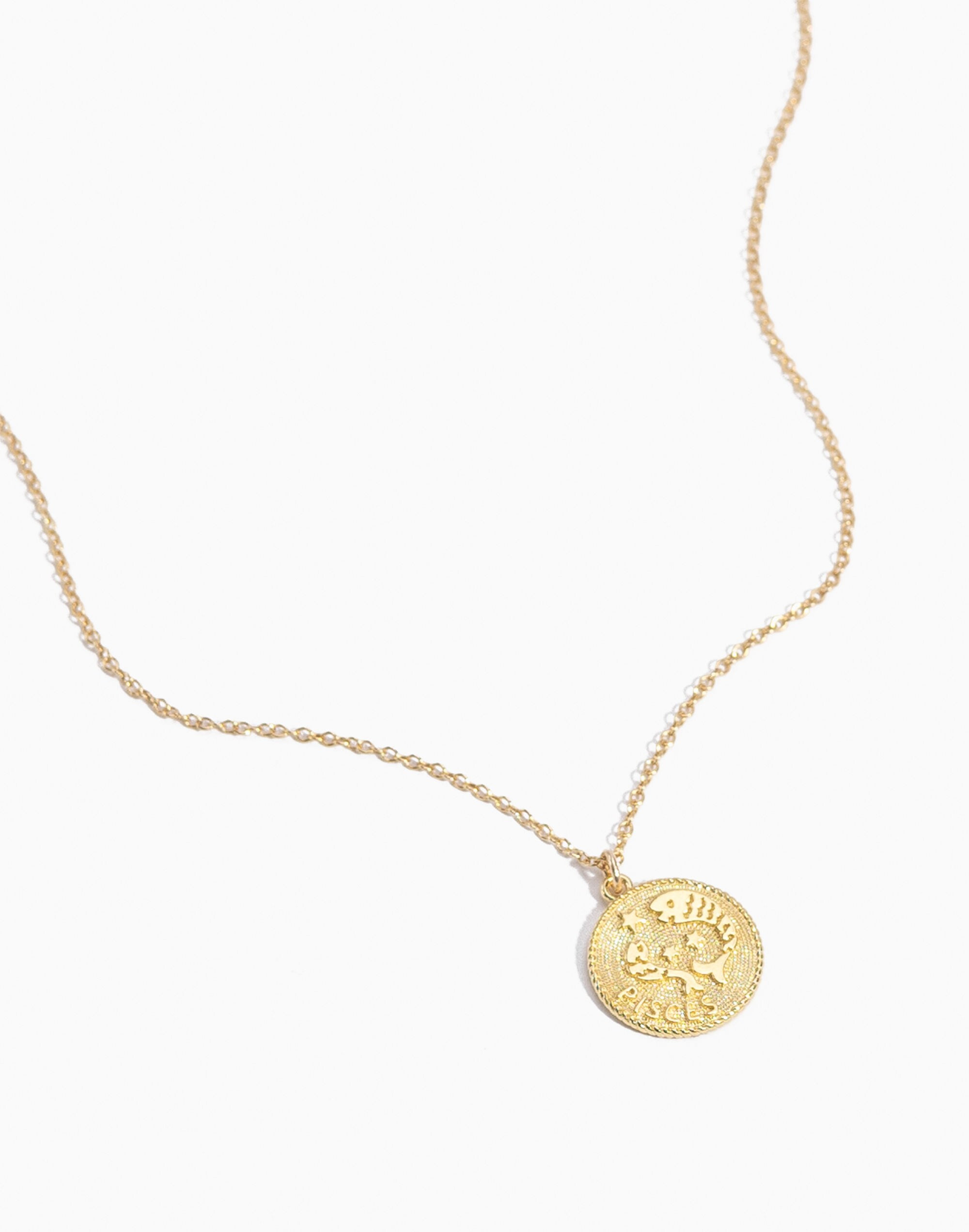 Katie Dean Jewelry&trade; Pisces Zodiac Necklace | Madewell