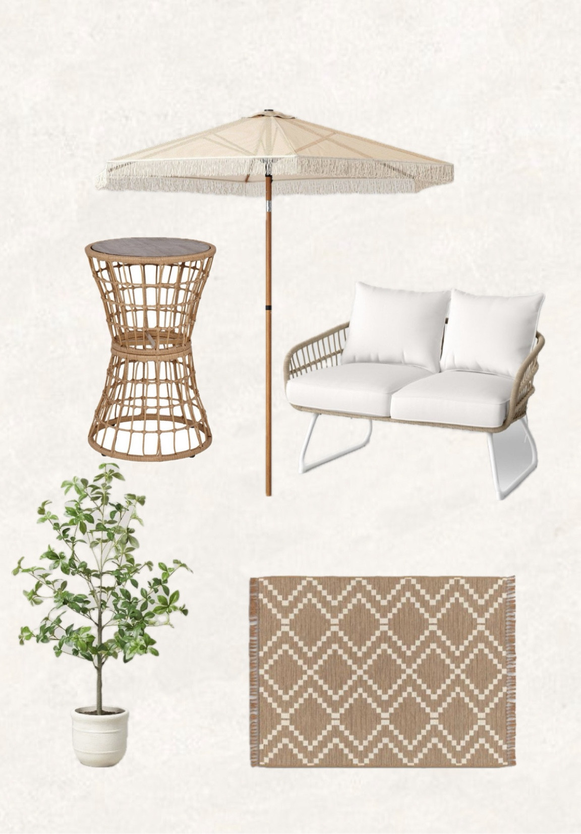 Patio furniture sale, boho summer patio furniture! Affordable home decor for everyone! 

#LTKHome #LTKSaleAlert #LTKSummerSales