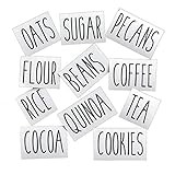 Kitchen Canister Decals, Pantry Labels, Kitchen Organization, Pantry Jar Labels, Storage Stickers, F | Amazon (US)
