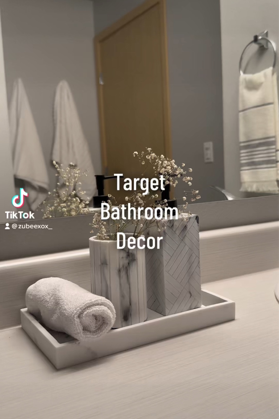 Find my bathroom decor from Target here! 🤍👇🏽

#LTKhome #LTKstyletip #LTKFind