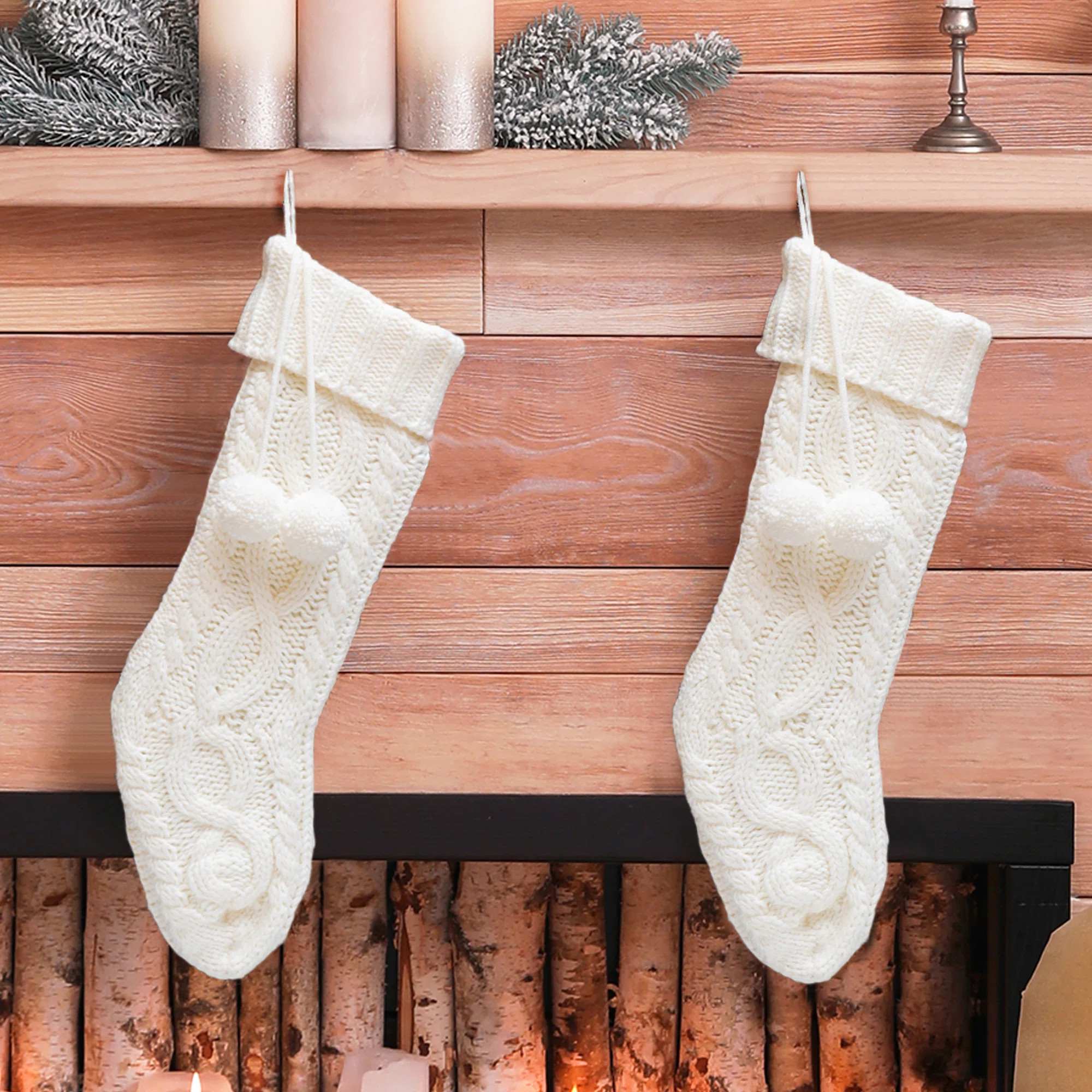 Knitted Christmas Stocking | Wayfair North America