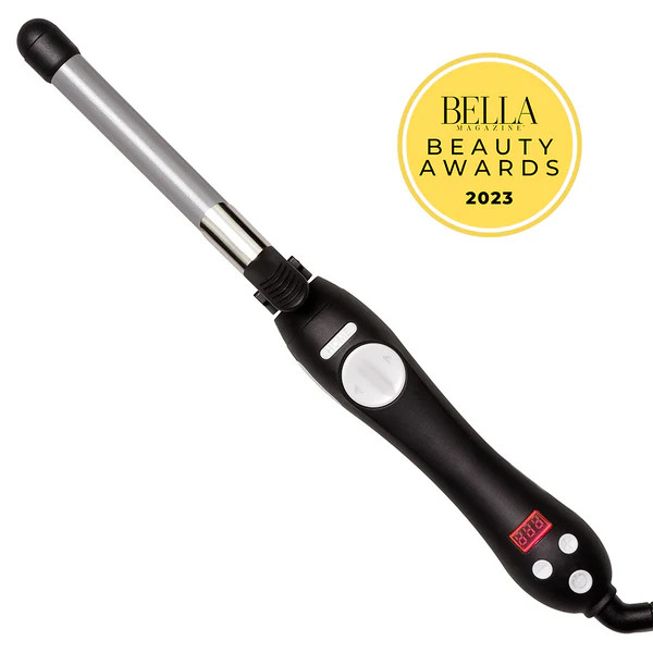 Beachwaver® S.75 Dual Voltage Black Rotating Curling Iron | Beachwaver Co