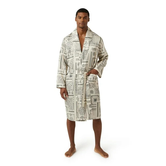Dogg Supply by Snoop Dogg Mens Poly Satin Robe - Walmart.com | Walmart (US)
