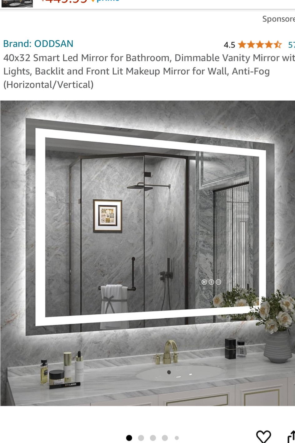 The mirror i have in my aesthetics office. It looks amazing + gives off great lighting 

#LTKHome #LTKBeauty #LTKWorkwear