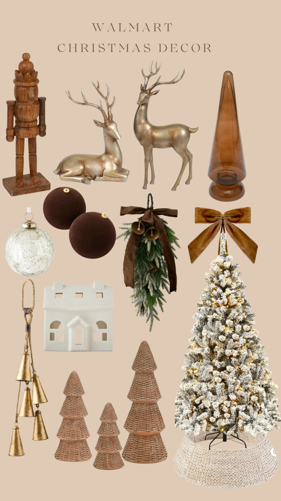 Christmas Decor 
Walmart Christmas Decor 


#LTKHoliday #LTKSeasonal