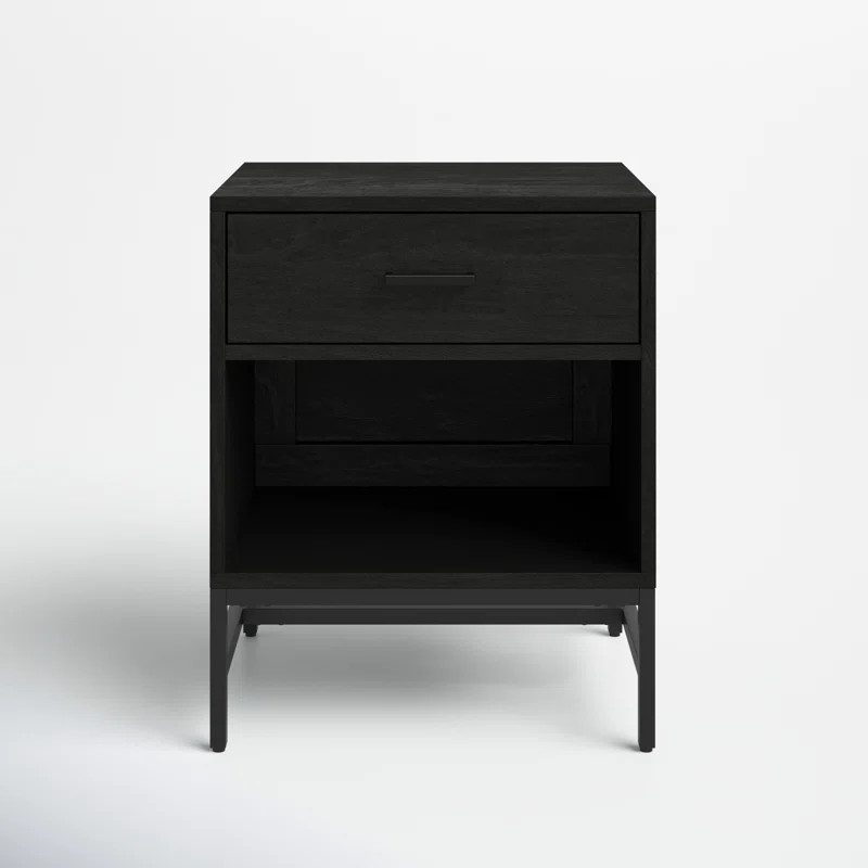 Rowley 22" Tall 1 - Drawer Nightstand | Wayfair North America
