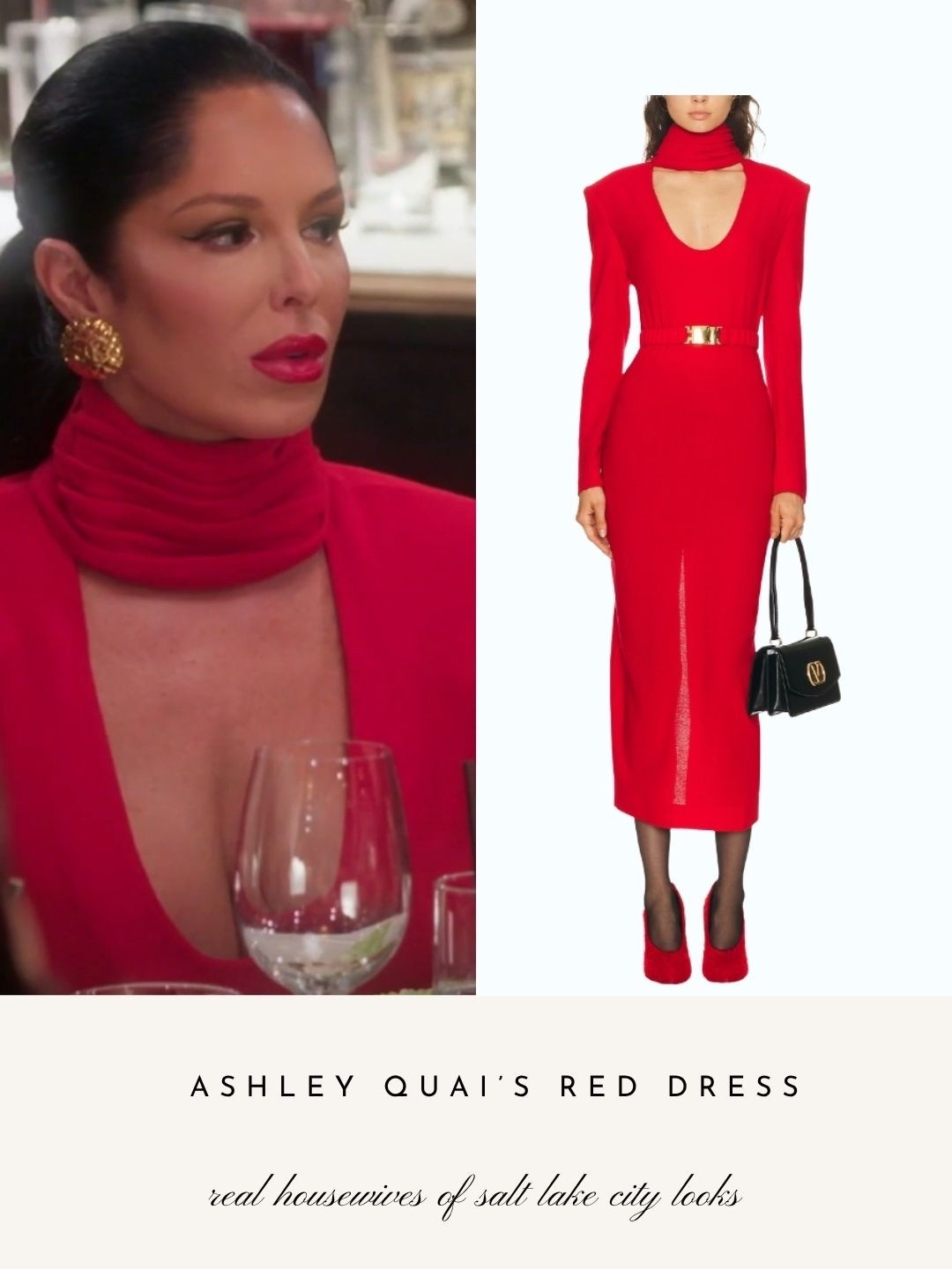 Ashley Quai’s Red Dress