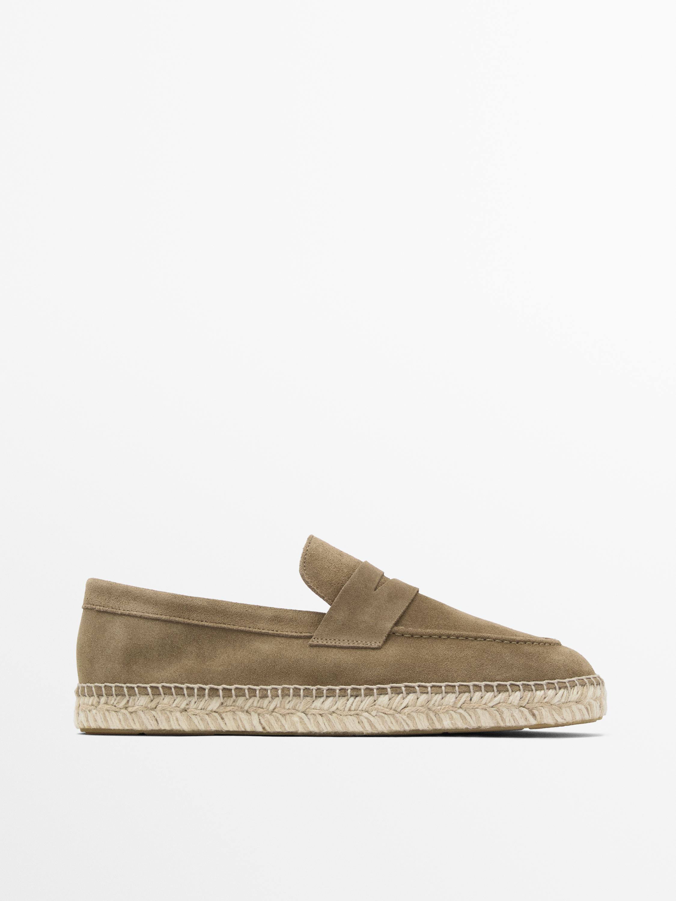 Penny strap espadrilles | Massimo Dutti US