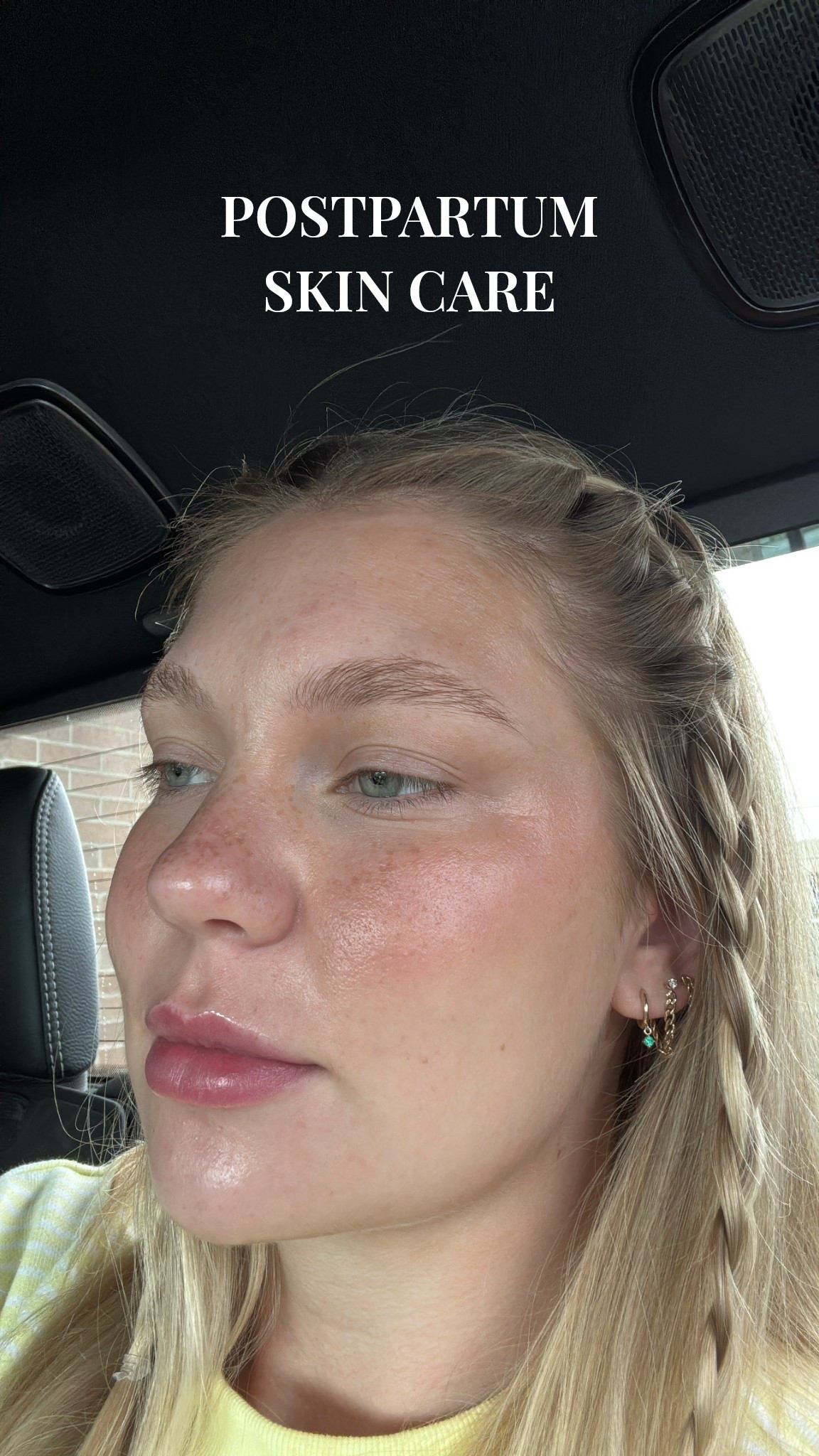 Postpartum go to skin care routine 