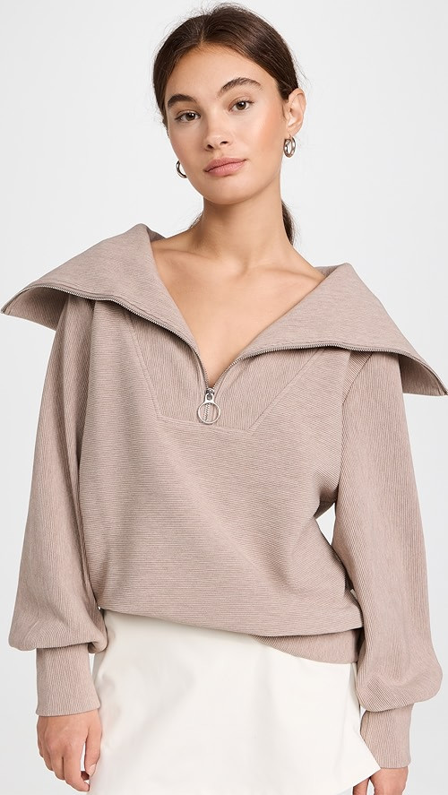 Varley Vine Half Zip Sweatshirt | SHOPBOP | Shopbop