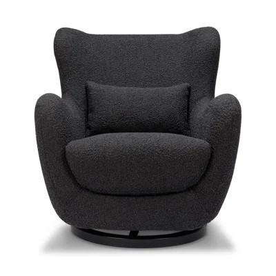 Solstice Swivel Glider in Boucle | Perigold