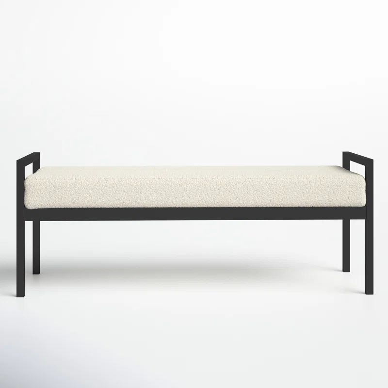 Loxe 100% Polyester Upholstered Bench | Wayfair North America